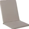 Tuolin pehmuste Home4You SIMPLE beige 42x90x3 cm