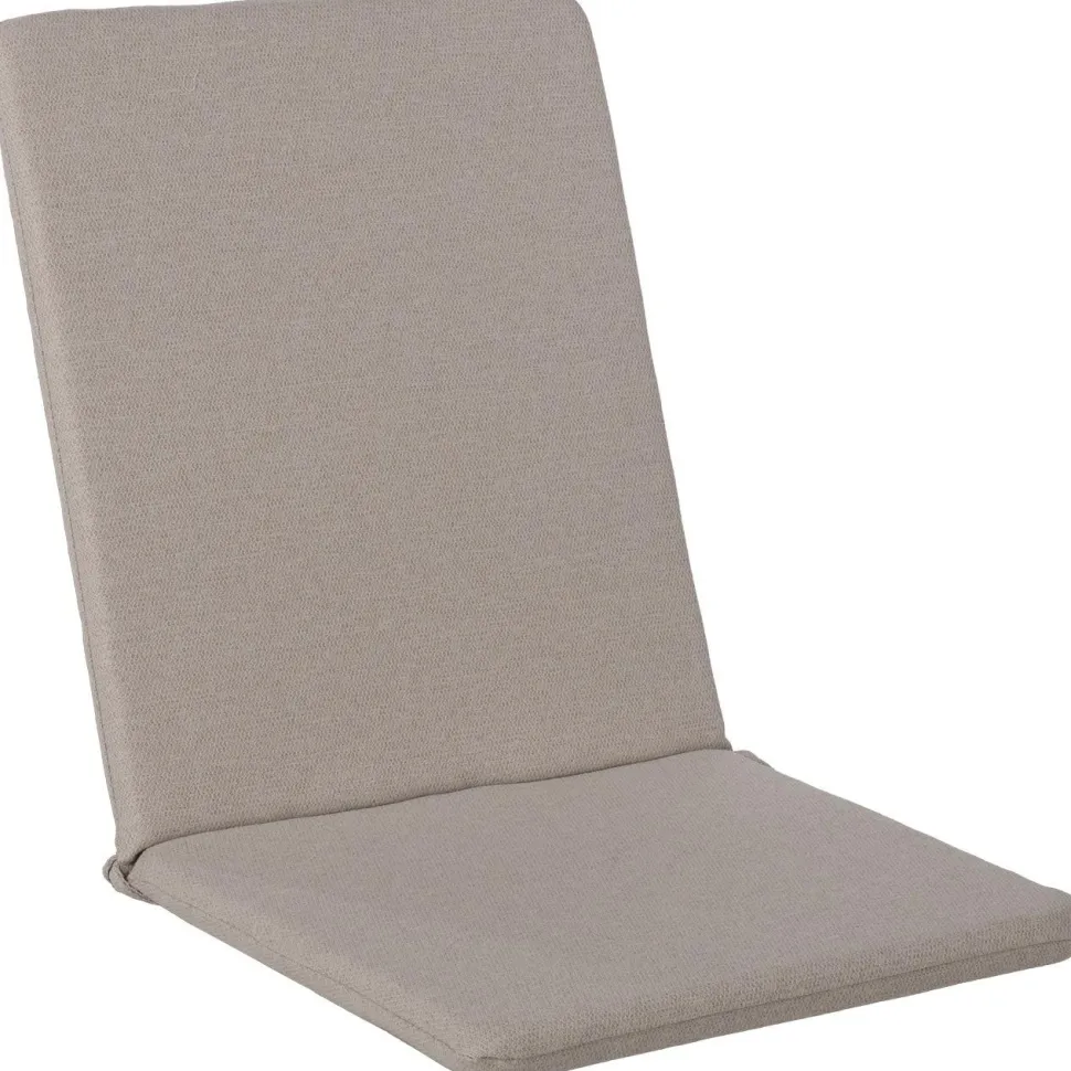 Tuolin pehmuste Home4You SIMPLE beige 42x90x3 cm