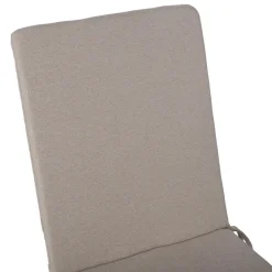 Tuolin pehmuste Home4You SIMPLE beige 42x90x3 cm