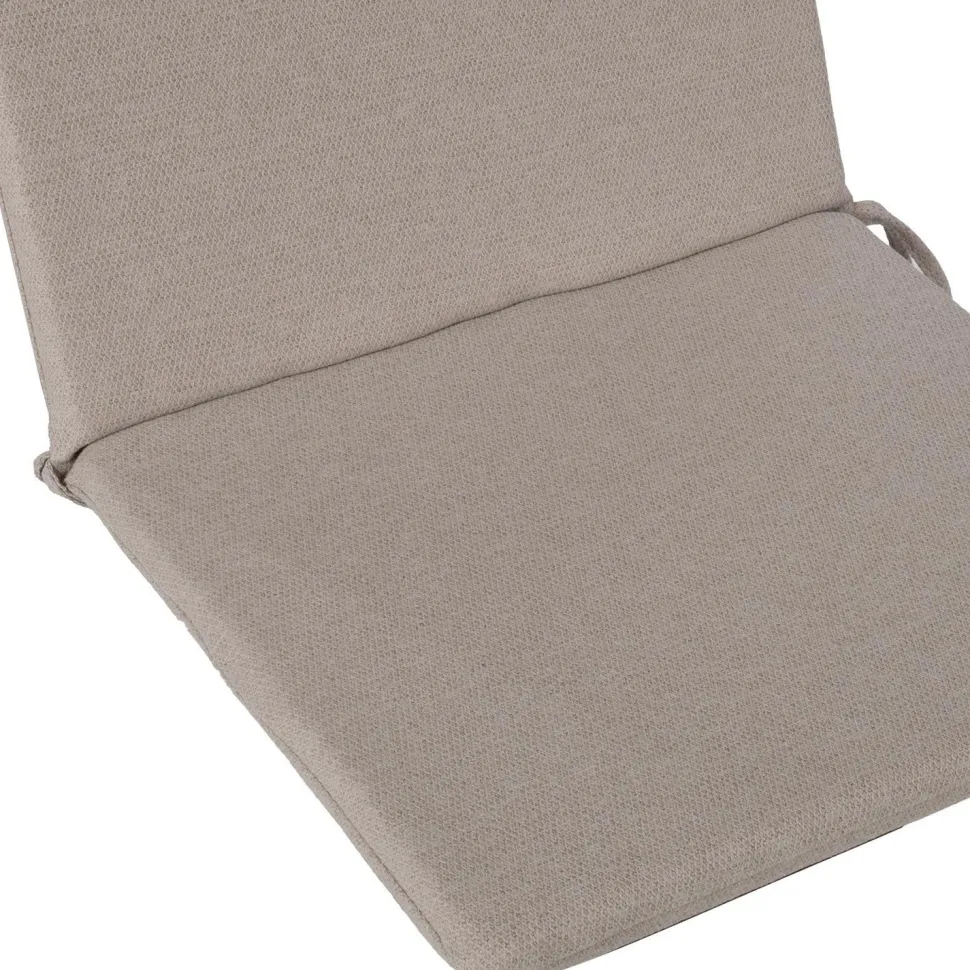 Tuolin pehmuste Home4You SIMPLE beige 42x90x3 cm