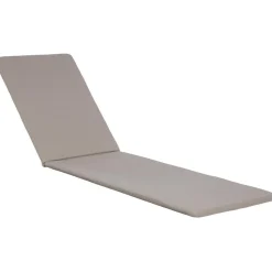 Tuolin pehmuste Home4You SIMPLE beige 55x195x3 cm