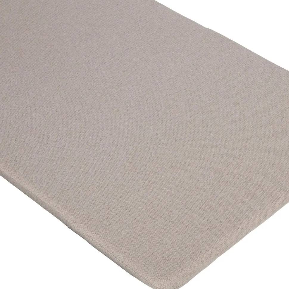 Tuolin pehmuste Home4You SIMPLE beige 55x195x3 cm