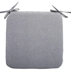 Tuolin pehmuste Home4You SIMPLE harmaa 39x39x2,5 cm