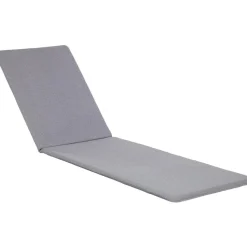 Tuolin pehmuste Home4You SIMPLE harmaa 55x195x3 cm