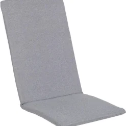 Tuolin pehmuste Home4You SIMPLE harmaa 48x115x3 cm