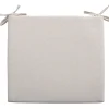 Tuolin pehmuste Home4You SUMMER 38x43 cm, valkoinen