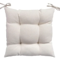 Tuolin pehmuste Home4You SUMMER 40x40 cm, valkoinen