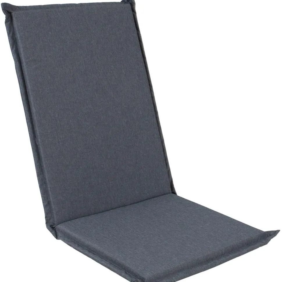 Tuolin pehmuste Home4You SUMMER 48x115x4,5 cm, harmaa