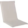 Tuolin pehmuste Home4You SUMMER 42x90x3 cm, valkoinen
