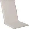 Tuolin pehmuste Home4You SUMMER 48x115x4,5 cm, valkoinen