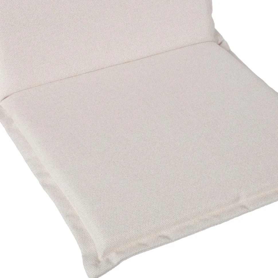 Tuolin pehmuste Home4You SUMMER 48x115x4,5 cm, valkoinen