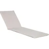 Tuolin pehmuste Home4You SUMMER 55x190x5 cm, valkoinen