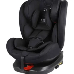 Turvaistuin & turvakaukalo Kikid Black Edition Isofix 0-36kg musta