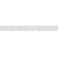 Tuulensuojakangas 9 paneelilla 1200x80 cm hiekan valkoinen