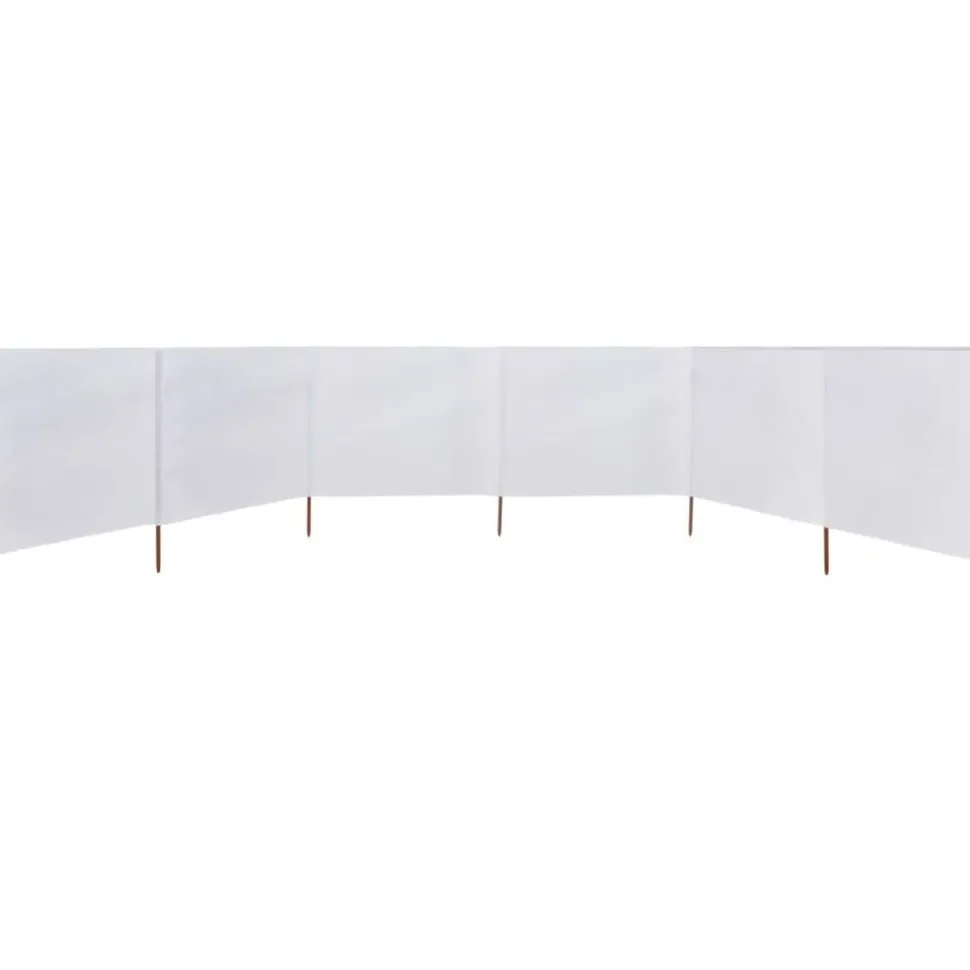 Tuulensuojakangas 6 paneelilla 800x80 cm musta