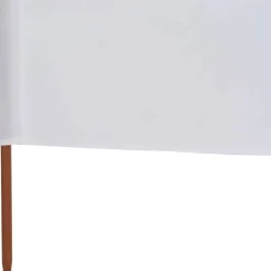 Tuulensuojakangas 6 paneelilla 800x80 cm musta