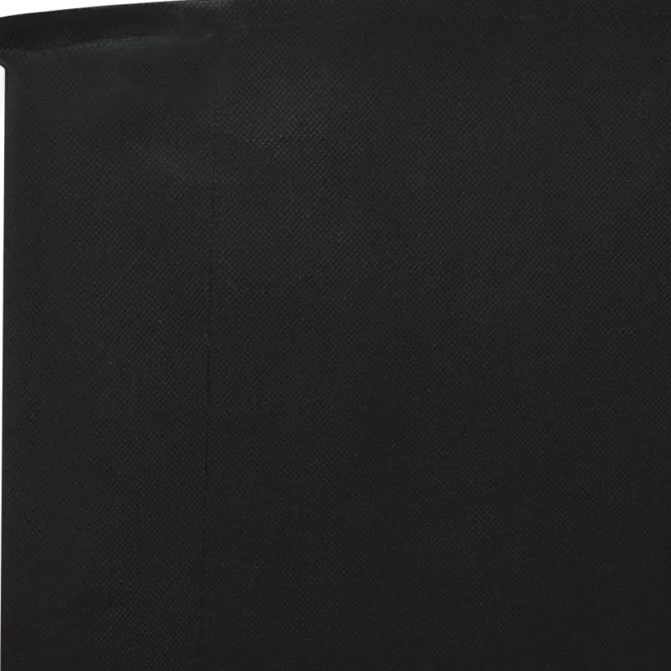 Tuulensuojakangas 6 paneelilla 800x80 cm musta