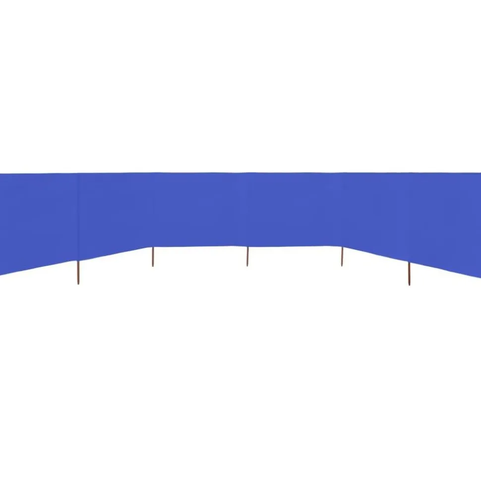 Tuulensuojakangas 6 paneelilla 800x80 cm musta