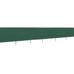 Tuulensuojakangas 6 paneelilla 800x80 cm musta