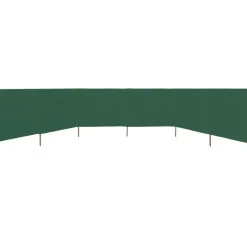 Tuulensuojakangas 6 paneelilla 800x80 cm musta