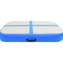 Täytettävä voimistelumatto pumpulla 60x100x10 cm PVC sininen