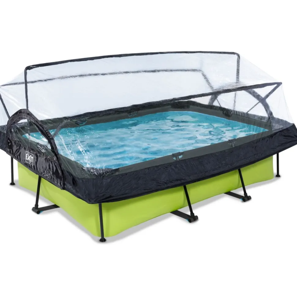 Uima-allassetti Exit Lime 150x220cm 12V vihreä sis. kupu