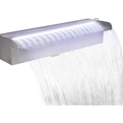 Uima-altaan suihkulähde led:llä ruostumaton teräs 45cm