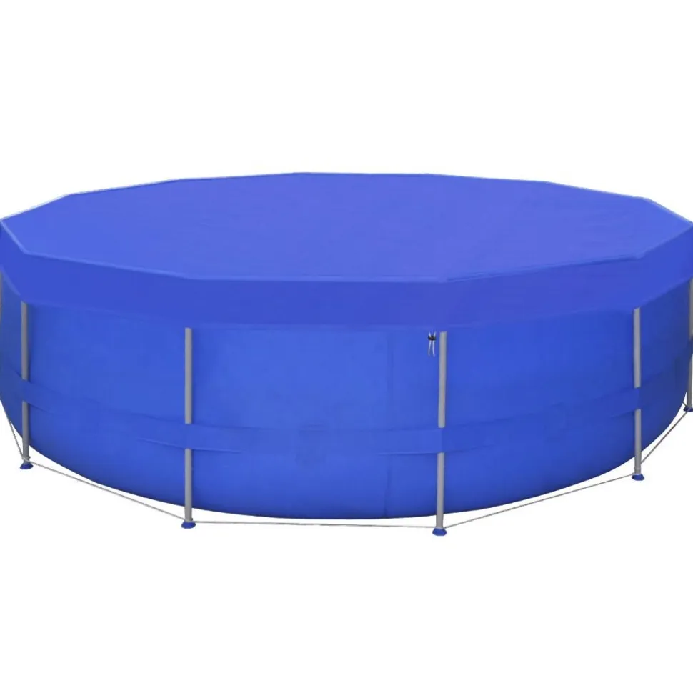 Uima-altaan suojus pe pyöreä 460 cm 90 g/m²