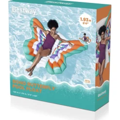 Uimapatja Bestway Boho Butterfly, 1.93m x 1.76m