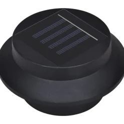Ulkoaurinkokennovalaisin aitaan 12 kpl led musta