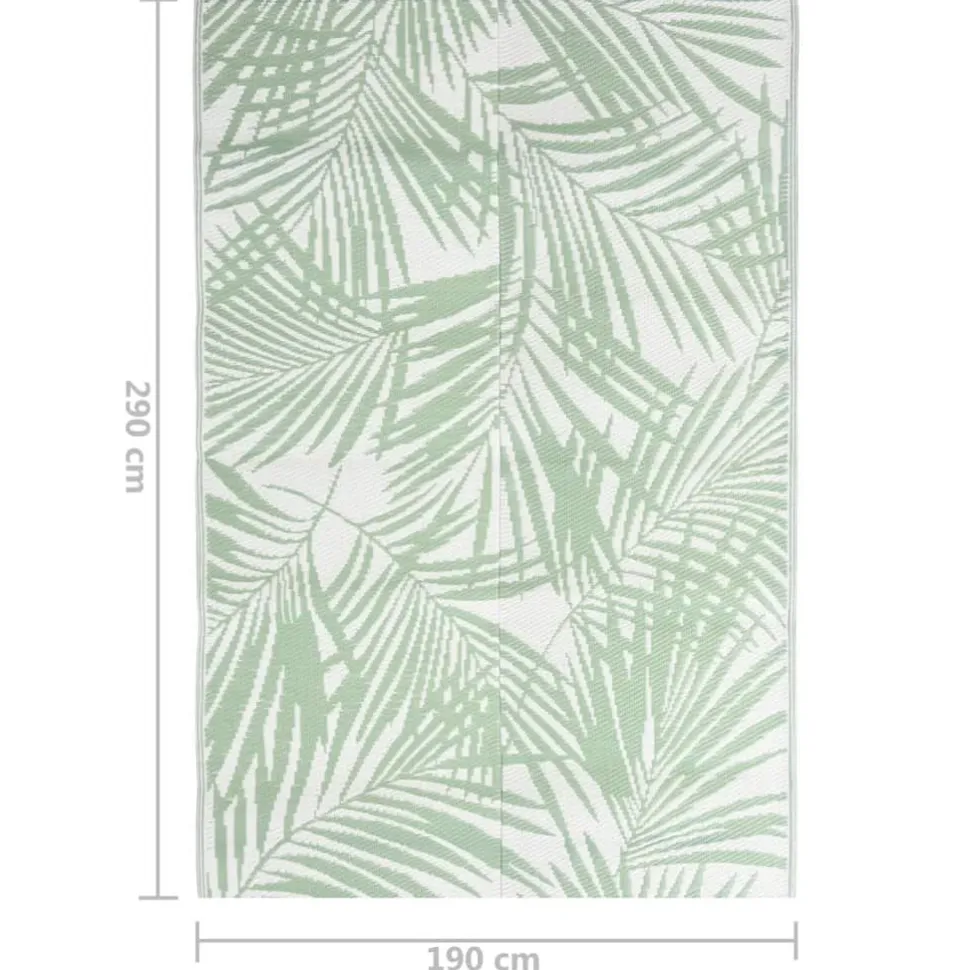 Ulkomatto vihreä 190x290 cm PP (16910)
