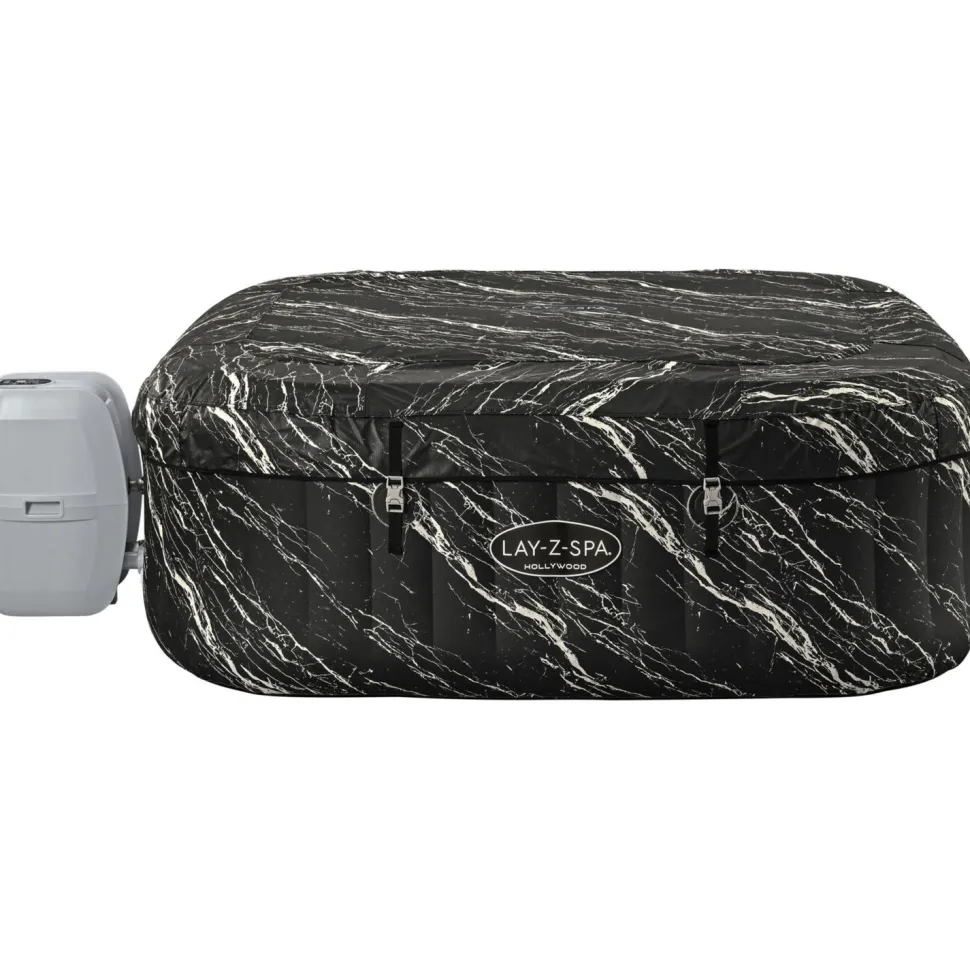 Ulkoporeallas Bestway Lay-Z-Spa Hollywood Luxe Airjet, 6 hlöä, 140 suutinta
