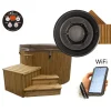 Ulkoporeallas SpaDealers TopSpa xs Wifi 6 hlöä brown/graphite black