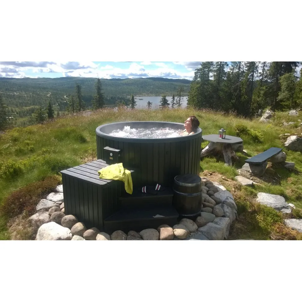 Ulkoporeallas SpaDealers TopSpa xs Wifi 6 hlöä brown/grey marble