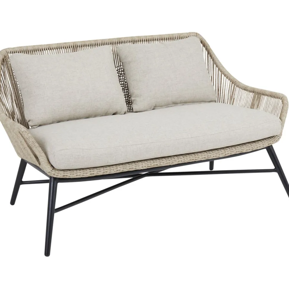 Ulkosohva Brafab Pembroke, 2-istuttava, beige