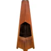 Ulkotakka Espegard 180, 180cm, corten-teräs