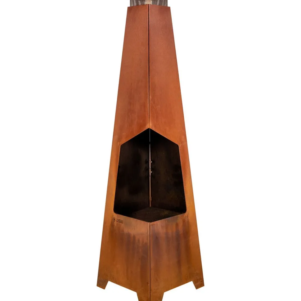 Ulkotakka Espegard 180, 180cm, corten-teräs