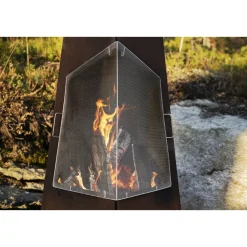 Ulkotakka Espegard 180, 180cm, corten-teräs