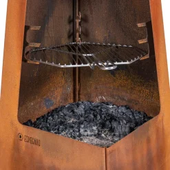 Ulkotakka Espegard 180, 180cm, corten-teräs