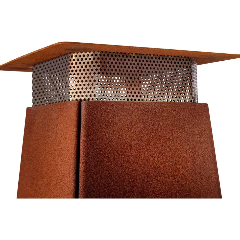 Ulkotakka Espegard 180, 180cm, corten-teräs