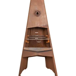 Ulkotakka Espegard 120, 120cm, corten-teräs