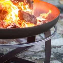 Ulkotulisija Gop CookKing Viking, Ø60cm, teräs, musta