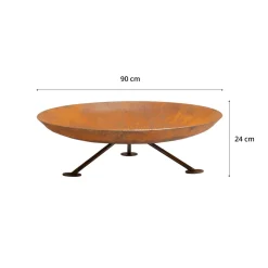 Ulkotulisija Grillsymbol Alta XL, Ø90cm