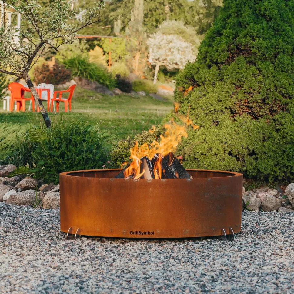 Ulkotulisija GrillSymbol Elias, Ø88 cm