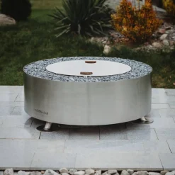 Ulkotulisija Grillsymbol Luna-Silver Ø119 cm