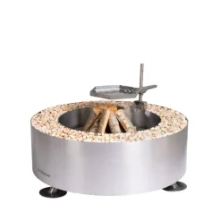 Ulkotulisija Grillsymbol Luna-Silver Ø119 cm