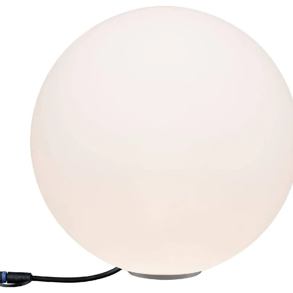 Ulkovalaisin Paulmann Plug & Shine Ø400mm valkoinen