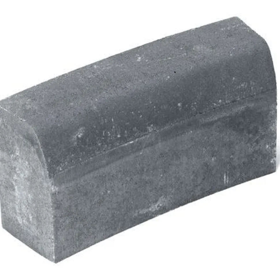 Upotettava reunakivi Rudus H5 kaarre R2500 kovera 560x170x300 mm sileä harmaa
