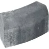 Upotettava reunakivi Rudus H14 kaarre R1000 kupera 523x170x300 mm sileä harmaa