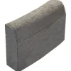 Upotettava reunakivi Rudus J6 kaarre R2000 kupera 500x170x300 mm sileä harmaa